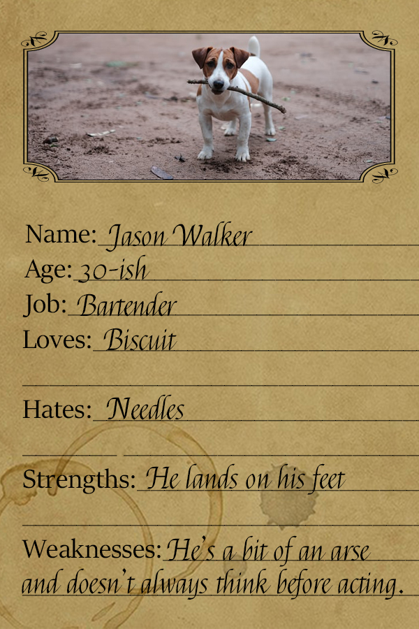 Character card - Jason