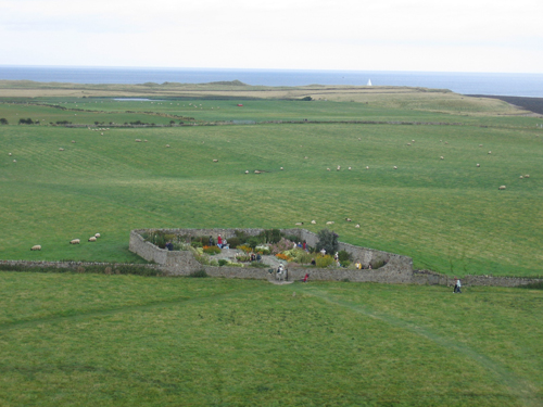 Lindisfarne walled garden